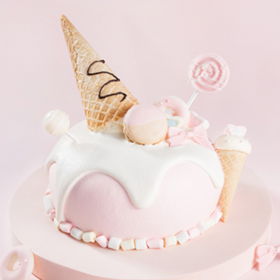 【糖果乐园】 鲜果天然动物奶油