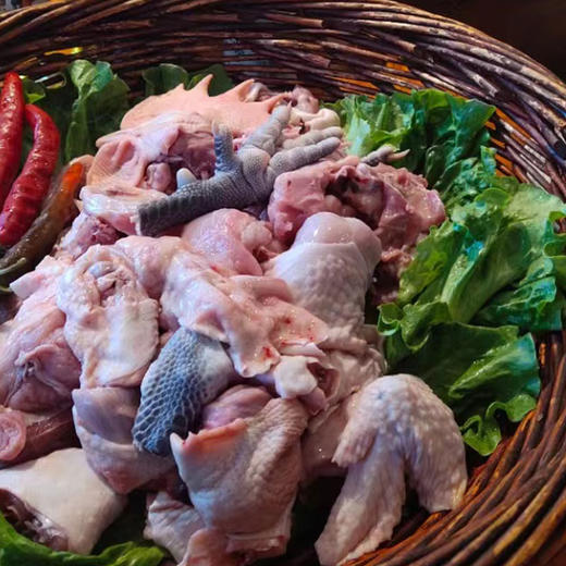 【厂商直发】有机跑山鸡公鸡3.4斤山林生态散养0抗生素包邮 商品图3