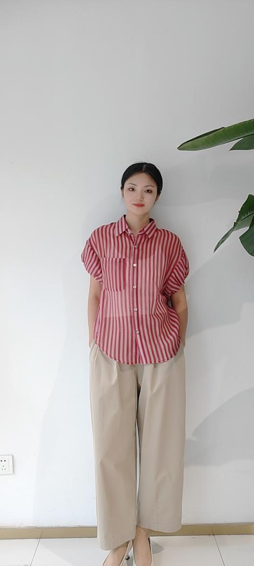 582535韩版天丝条纹短袖，均码阔版 商品图6