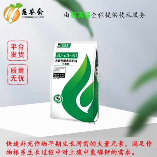 【肥料】20-20-20平衡型水溶肥（1箱4袋） 商品图0