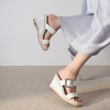 豪麟名鞋奥莱迪嘉女鞋凉拖牛皮革DJYYA51WL006白色  原价1660元 商品缩略图1