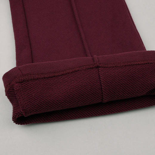 棉果果秋季新品女童酱果紫大毛圈微喇针织长裤M322200225417 商品图3