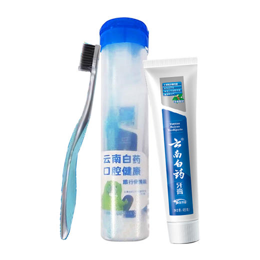 【官方正品】云南白药牙膏冬青香型便携装减轻牙龈问题亮白牙齿旅游出行便携小规格 商品图0