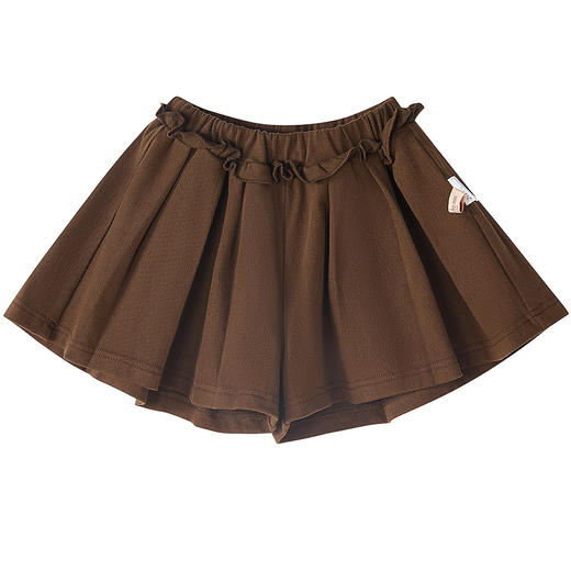 笛莎Deesha 童装女童裙子2025秋新款女童咖色甜美半裙 商品图4