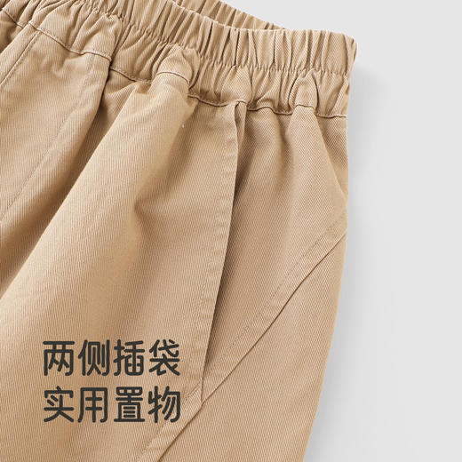 【商场同款】英氏儿童宝宝裤子春秋款男童运动裤宽松休闲长裤童装 商品图3