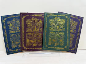 《金陵》烫金明信片（红、紫、绿、蓝四色）单枚