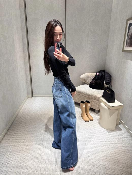 迪奥老花翻边牛仔裤（TM） 商品图5