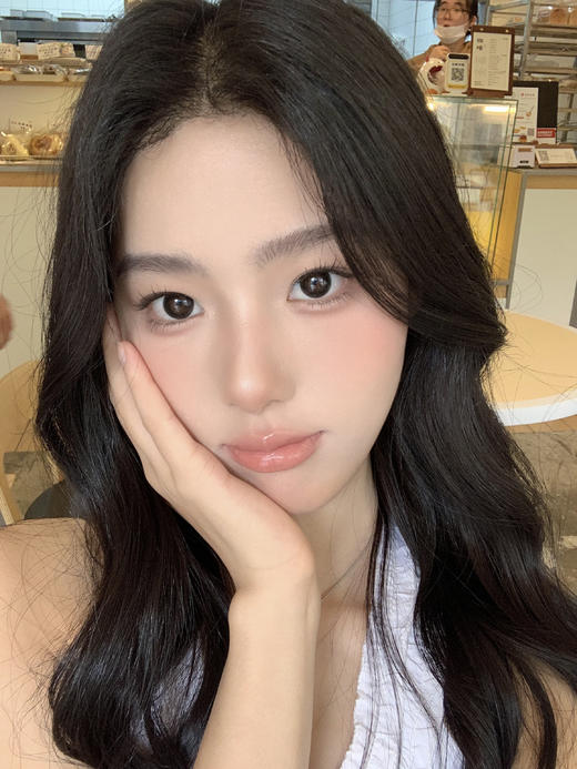 hanawink半年抛美瞳 萌宝黑 14.2mm 商品图0