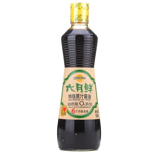 欣和六月鲜特级原汁酱油 500ml/瓶 商品图0