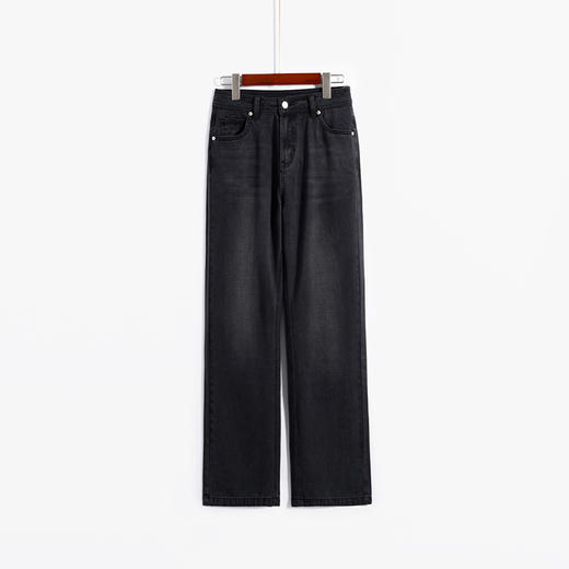 「自」全新升级【铂金会员183/天猫239/差价56】(51909)洛诗琳超薄冰感莱赛尔牛仔裤2025夏季高腰显瘦薄款直筒裤女 商品图4