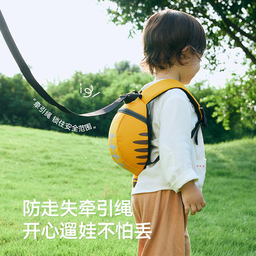 英氏儿童幼儿园书包男女宝宝2-6岁外出防走失包可爱轻便小背包 商品图1