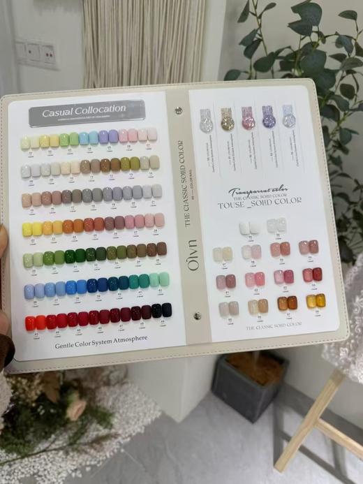 新品秒杀 鸥璐洛苡68色12毫升套装 配送做好的色板，底胶，封层各一瓶 商品图0