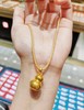 1F 北京黄金 古法福字葫芦吊坠 商品缩略图0