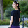 多威六边形短袖女夏季新款速干透气运动服柔软弹力T恤2252005 商品缩略图12