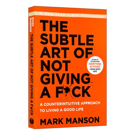 Collins 重塑幸福 英文原版 The Subtle Art of Not Giving a F*ck 如何活成你想要的模样 英文版进口书籍正版 马克曼森 Mark Manson 商品图1