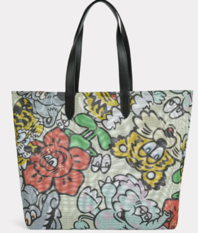 KENZO 托特包女  FF58SA411B12-MU .