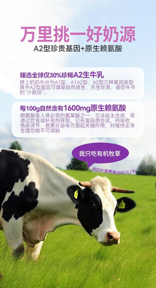 ² 【喜贝高A2奶源儿童成长奶粉】800克/罐 HM02-CRMM-XBG （HOT） 商品图2