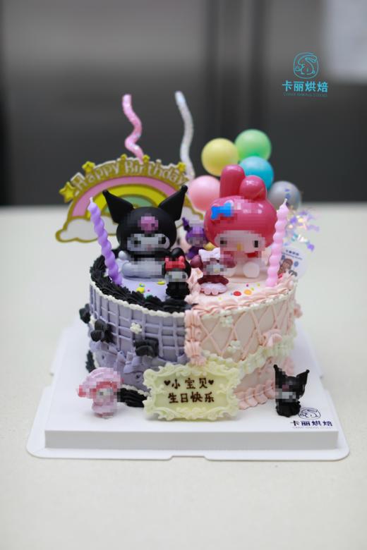 库洛米&美乐蒂蛋糕 商品图0