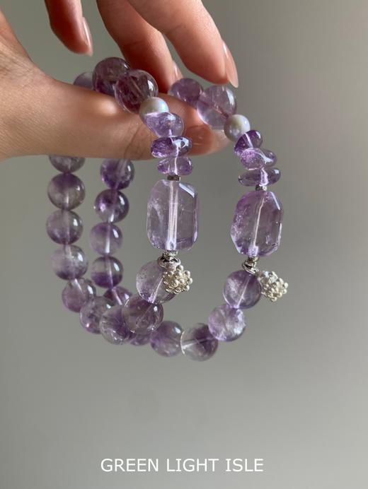 【紫藤花下】人间仙境💜玻利维亚半盆紫水晶 商品图0