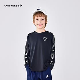 CONVERSE 秋 大童小童 儿童童装T恤 CNVN-LS-J057