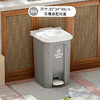 【脚踏式大垃圾桶】带盖脚踩 户外厨房家用商用室外庭院大容量垃圾桶  商品缩略图11