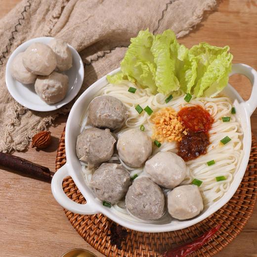 潮汕猪肉丸猪肉饼 | 非遗传承，上千次捶打手工制作，一口咬下，牙齿划过肉层，鲜味四溢！ 商品图1