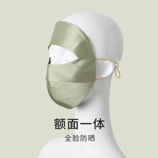 金三塔真丝面罩100%桑蚕丝凉感丝滑亲肤舒适遮阳防晒透气面纱口罩  JXQ311 商品图2