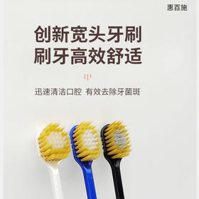 惠百施（EBISU）日本进口牙刷48孔*3支 YC