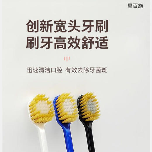 惠百施（EBISU）日本进口牙刷48孔*3支 YC 商品图0