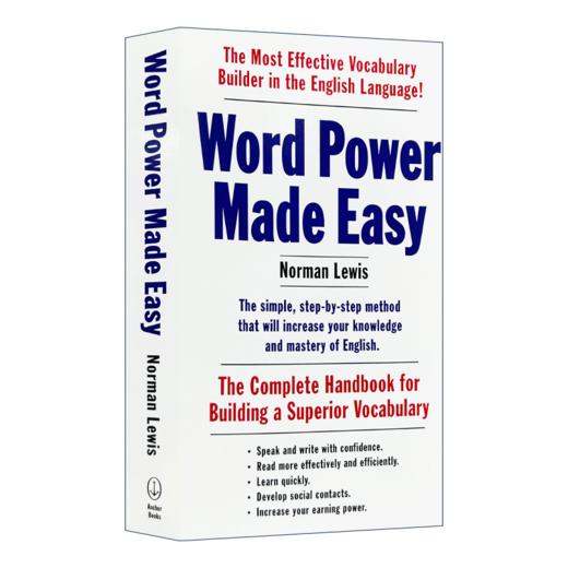 wordpower 单词的力量Word Power Made Easy英文原版英语词典词汇书籍英英韦小绿韦氏词根字典merriam webster vocabulary builder 商品图1