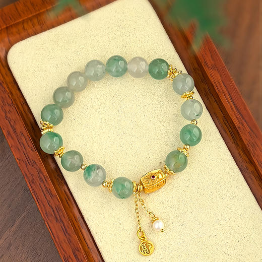 BAOFANDI  新中式非洲翠手链【礼袋+礼盒+保养卡】 商品图4