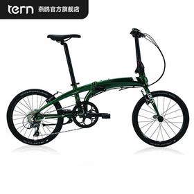 燕鸥tern Verge N8折叠自行车超轻便携可放后备箱星河灰8速20英寸