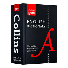 Collins柯林斯英语词典 英文原版 Collins English Dictionary 进口原装正版字典辞典 柯林斯英英词典 袖珍迷你版 轻便 口袋词典 全英文版