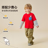 【史努比】【90-130】男童假两件长袖t恤 商品缩略图4