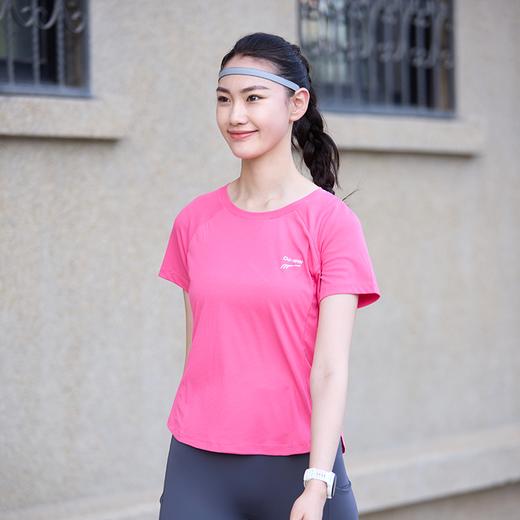 多威六边形短袖女夏季新款速干透气运动服柔软弹力T恤2252005 商品图6