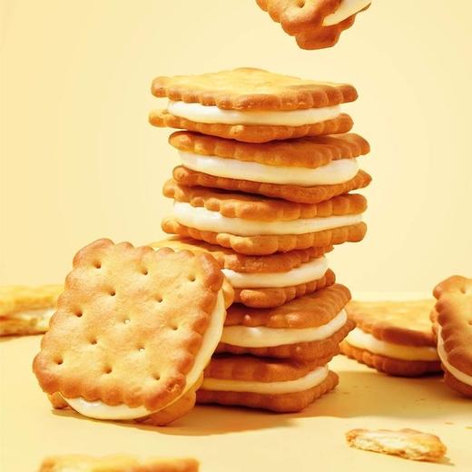 【醒粉福利9.9元/箱】【30包*1箱】芝士夹心柠檬味夹心饼干独立包装美味酥脆休闲解馋零食 商品图4