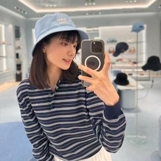 缪缪新款天蓝色渔夫帽（CO） 商品图6