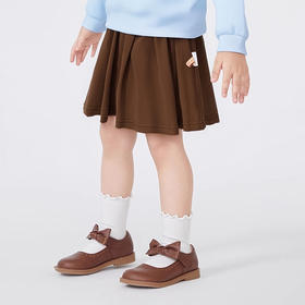 笛莎Deesha 童装女童裙子2025秋新款女童咖色甜美半裙