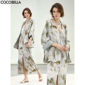 COCOBELLA[空濛烟雨]时尚年轻款新中式国风盘扣外套SC3019