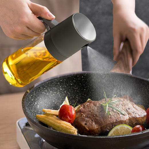 美丽雅喷油壶不锈钢家用厨房控油防漏油酱油醋瓶专用 商品图2