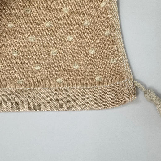 柞蚕丝点点毛巾 商品图1