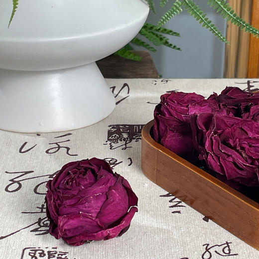 云南墨红玫瑰15g*2罐  大朵玫瑰  道地食材 商品图3