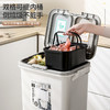 【厨房大号垃圾桶】家用带盖双层一体垃圾桶 防臭厨余干湿分离分类日式双层带轮垃圾桶 商品缩略图1