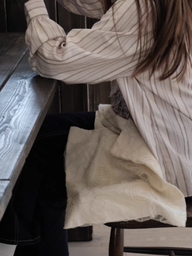 Ad Lib/原创手工布袋小众设计感单肩包