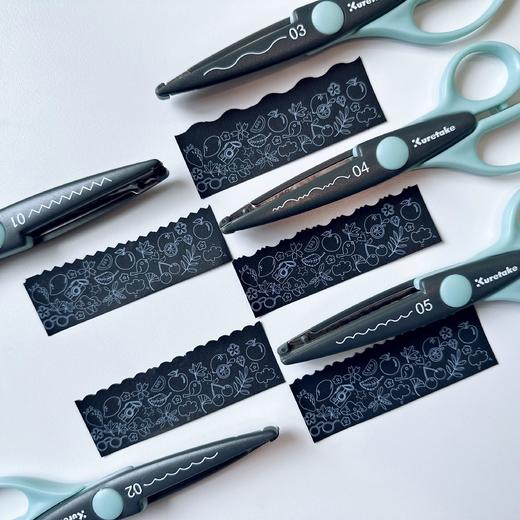 日本吴竹Kuretake花边剪刀手账贴纸剪刀 商品图1