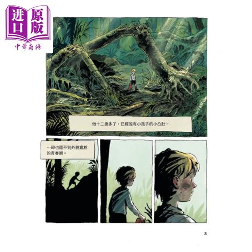 【中商原版】苍蝇王 图像小说版  出版70年 授权改编	威廉 高汀	木马文化	港台原版 商品图3