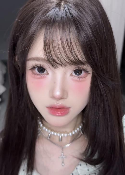 【中直径半年抛】LOVEIIKIRA-卿本佳人 黑-14.2mm【半年抛 0-1000度 含有525/575】 商品图2