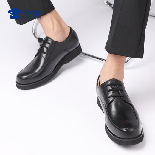 【轻便商务皮鞋】轻便系男款/女款商务正装皮鞋黑色加绒保暖 商品图9