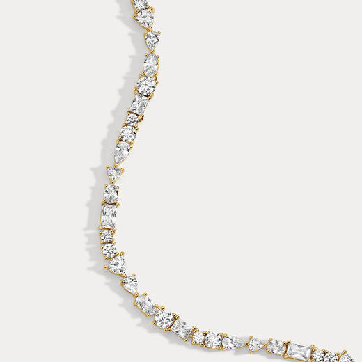 北京仓｜Lili Claspe-Mavis-金色 锆石 项链［美国设计师］ 商品图2