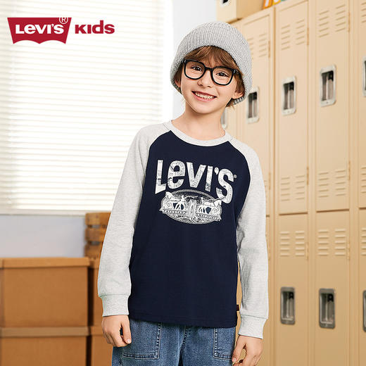 LEVIS 秋 大童小童 儿童童装T恤 LVB-AG-P806 商品图0